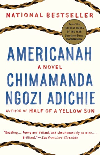 Americanah Chimamanda Ngozi Adichie book cover 