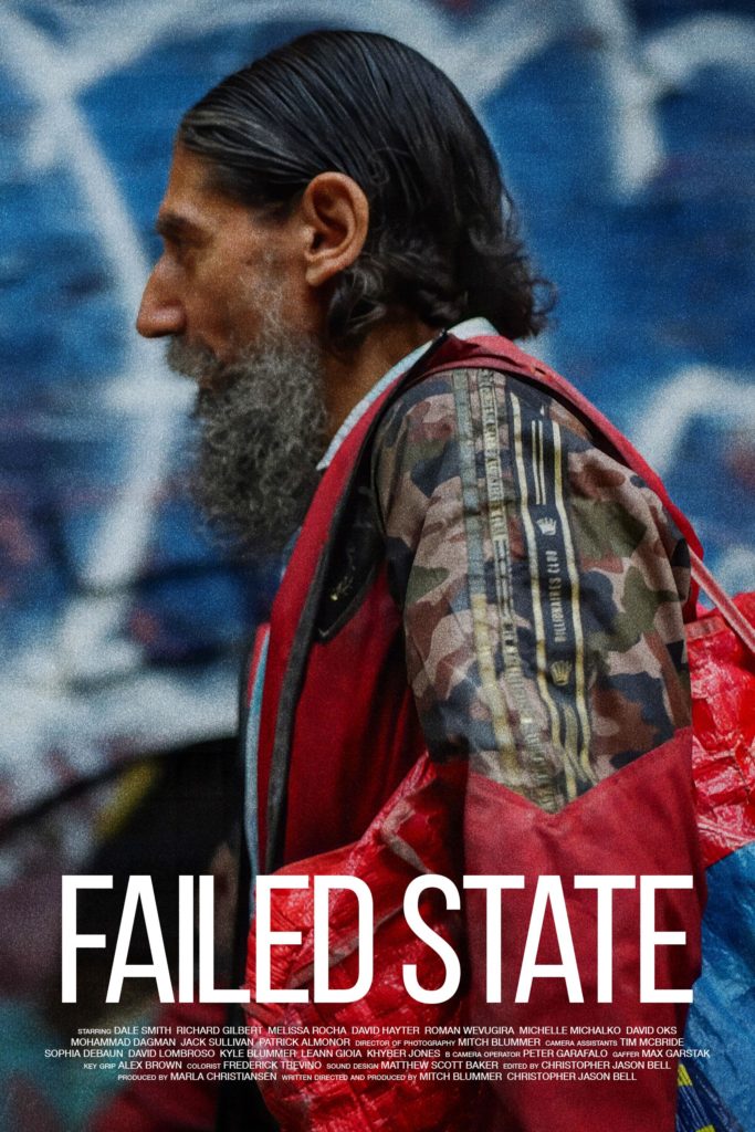 image of Dale from Failed State 2023, film by Mitch Blummer and Christopher Jason Bell Torino Film Festival 2023