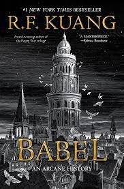 Book cover for Babel by R.F. Kuang