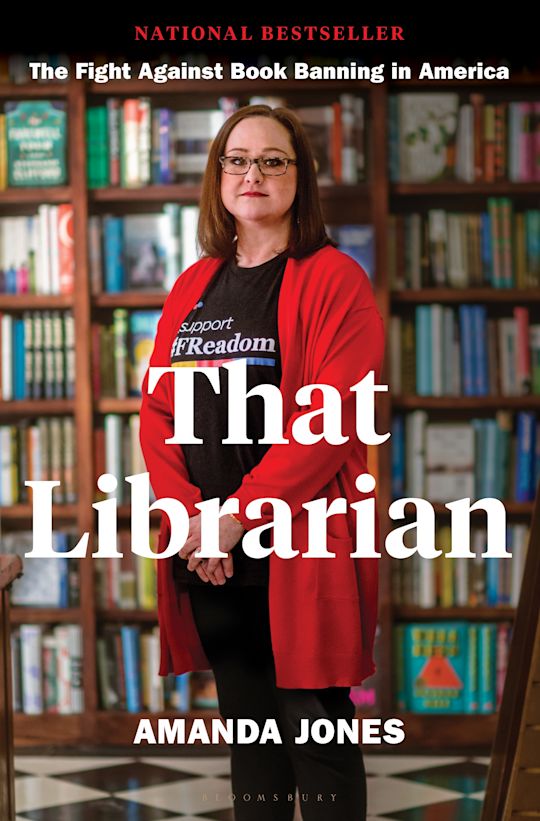 Book cover for That Librarian by Amanda Jones