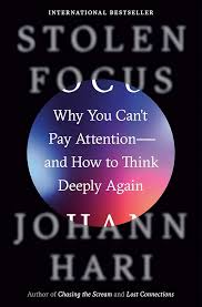 Book cover for Stolen Focus by Johann Hari