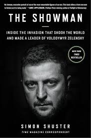 Book cover for The Showman: Inside the Invasion that Shook the World and Made a Leader of Volodymyr Zelensky by Simon Shuster