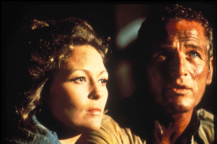 Faye Dunaway and Paul Newman in The Towering Inferno, photo courtesy Park Circus Warner Bros