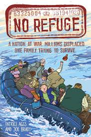 Book cover for No Refuge by Joe Brady and Patrice Aggs