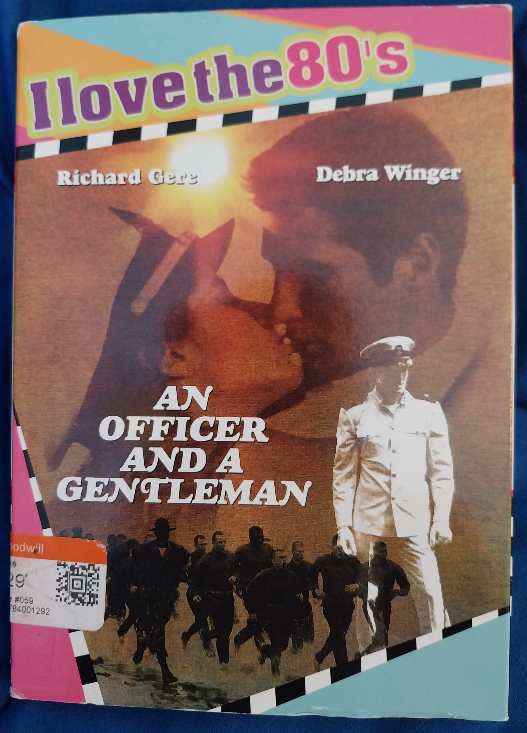 DVD cover for An Officer and a Gentleman DVD