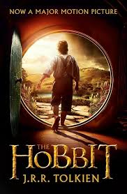 Book cover for The Hobbit by J.R.R. Tolkien